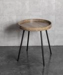 HAKU Beistelltisch "Sofatisch, Wohnzimmertisch" 1 Stk. tlg. rund - aus MDF...