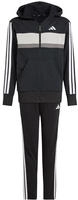 Trainingsanzug ADIDAS SPORTSWEAR "SEASONAL ESSENTIALS TIBERIO 3-STREIFEN KIDS",