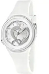 Quarzuhr CALYPSO WATCHES, wei&szlig; (wei&szlig;, silberfarben), Armbanduhren, Damen,...