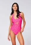 Badeanzug CHIEMSEE, Damen, Gr. 34, pink (pink, light pink), 80% Polyamid, 20%