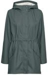 Vero Moda Regenjacke "VMMALOU COATED JACKET" mit Kapuze wasserabweisende Beschichtung