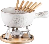 M&Auml;SER Fonduetopf "Pintar" Set, 10 Stk. tlg. Keramik