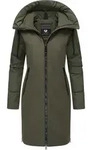 Wintermantel RAGWEAR "Jumana", Damen, Gr. XS (34), gr&uuml;n (olivgr&uuml;n),...