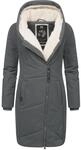 Wintermantel RAGWEAR "Gordon Long", Damen, Gr. XXL (44), gr&uuml;n (olivgr&uuml;n),
