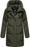 Ragwear Kurzmantel "Avelin" Wasserdichter gesteppter Damen Wintermantel