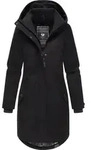 Wintermantel RAGWEAR "Jannisa Coat", Damen, Gr. S (36), schwarz, Obermaterial:...
