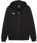 PUMA Kapuzensweatjacke "TEAMGOAL CASUALS HOODED JACKET" mit Kapuze, f&uuml;r Fu&szlig;ball und