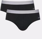 sloggi Slip "men GO ABC 2.0 Brief 2P" moderne bequeme Basics