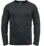 Strickfleece-Pullover BLEND "Strickpullover BHDan", Herren, Gr. L, orange...