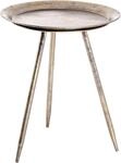 HAKU Beistelltisch "Sofatisch, Wohnzimmertisch" 1 Stk. tlg. rund - aus Metall Kupfer