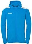 Trainingsjacke KEMPA "Kapuzenjacke Emotion 27 Kids", Jungen, Gr. 116, blau