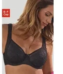 Entlastungs-BH NUANCE BY LASCANA "B&uuml;gel-BH, Spitzen-BH", Damen, Gr. 95, Cup E,