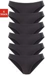 Vivance Active by Lascana Jazz-Pants Slips 6er-Pack, aus weicher Microfaser