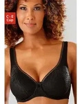 Minimizer-BH NUANCE BY LASCANA, Damen, Gr. 75, Cup C, schwarz, Netz,...