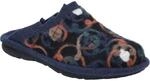 Hausschuh JOSEF SEIBEL "Lille 07, jeans-multi", Damen, Gr. 39, blau (jeans, multi),