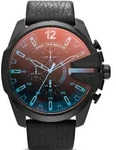 Chronograph DIESEL "MEGA CHIEF", schwarz, Armbanduhren, Herren, Chronograph,