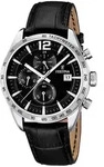 Chronograph FESTINA, schwarz (schwarz, schwarz), Armbanduhren, Herren, silberfarben,