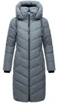 Steppmantel NAVAHOO "Sahnekatzii XIV", Damen, Gr. 5XL (50), blau (mittelblau),