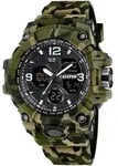 Chronograph CALYPSO WATCHES "X-Trem", gr&uuml;n (khaki, schwarz), Armbanduhren, Herren,