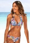 Vivance Triangel-Bikini-Top "Leilani" bedruckt, herausnehmbare Cups, im Nacken und