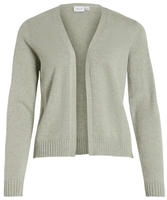 Cardigan VILA "VIRIL SHORT L/S KNIT CARDIGAN-NOOS", Damen, Gr. XS, gr&uuml;n (oil gr&uuml;n