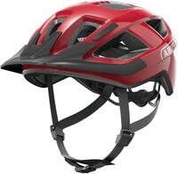Fahrradhelm ABUS "Aduro 3.0 LED" Gr. L, rot (rot (blaze rot)), Helme, L