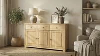 OTTO home Sideboard "Gotland" Kommode, Breite 147 cm, aus massiver Kiefer, FSC