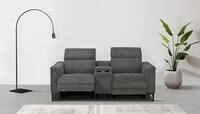 OTTO home 2-Sitzer "LUND Cord, Relaxfunktion, TV-Sessel, manuell/elektrisch (USB-A)"