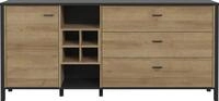 FORTE Sideboard "High Rock" Breite ca. 186 cm