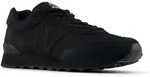 Sneaker NEW BALANCE "515", Herren, Gr. 44, schwarz (noir), Leder, Textil, Schuhe