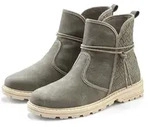 Stiefelette VIVANCE "Boots, Stiefel", Damen, Gr. 42, grau, Obermaterial: 100%