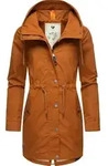 Parka RAGWEAR "Canny", Damen, Gr. XS (34), braun (zimt), Obermaterial: 65% Polyester,