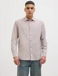 Jack & Jones Langarmhemd "JJESUMMER SHIRT LS SN" mit Hemdkragen