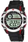 Chronograph CALYPSO WATCHES "Digital For Man", schwarz (schwarz, rot), Armbanduhren,
