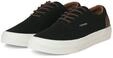 Sneaker JACK & JONES "JFWASPIRE", Herren, Gr. 42, schwarz (anthrazit), Lederimitat,