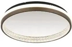 GLOBO LIGHTING Deckenleuchte "DELLA", gold (schwarz matt), &Oslash; 39,7cm H: 6cm, 1 Stk.,