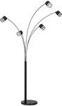 GLOBO LIGHTING Stehlampe "LUCERO", schwarz, 1 Stk., Leuchten,