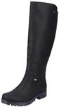 Winterstiefel RIEKER, Damen, Gr. 36, Normalschaft, schwarz, Lederimitat, unifarben,