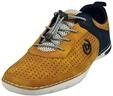 Schn&uuml;rschuh BUGATTI "bugatti Halbschuhe Lederimitat", Herren, Gr. 40, gelb,