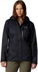 Columbia Regenjacke "Pouring Adventure III Jacket" mit Kapuze mit per Gummizug