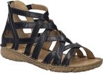 Sandale JOSEF SEIBEL "Ivy 06, schwarz", Damen, Gr. 36, schwarz, Obermaterial: 100%