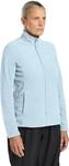 Fleecejacke JACK WOLFSKIN "TAUNUS FZ W", Damen, Gr. XS, blau (ice, blau),