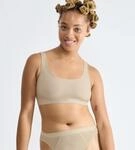 sloggi Bustier "EVER Ease" temperaturausgleichend, Baumwolle, U-Ausschnitt,
