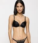 Triumph Push-up-BH "Crazy Stupid Love" Spitze, Stretch-Satin an den Cups,