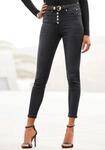 Buffalo High-waist-Jeans "in schmaler R&ouml;hrenform mit bequemen Stretch" modische