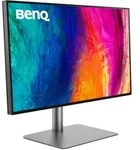 BENQ LED-Monitor "PD3226G", Energieeffizienz: G (A-G), silber, schwarz, B:71,43cm