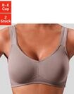petite fleur by Lascana Entlastungs-BH ", BH ohne B&uuml;gel, Baumwoll BH" Packung,...