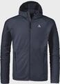 Fleecejacke SCH&Ouml;FFEL "Fleece Hoody Style Cascata MNS", Herren, Gr. 46, blau (8820,