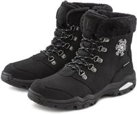 LASCANA Winterstiefelette "Winterboots, Outdoorstiefelette, Stiefel, Stiefelette,