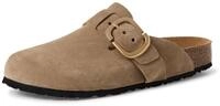 Tamaris Clog, Hausschuh, Schupfschuh, Bequemschuh mit verstellbarer Schnalle